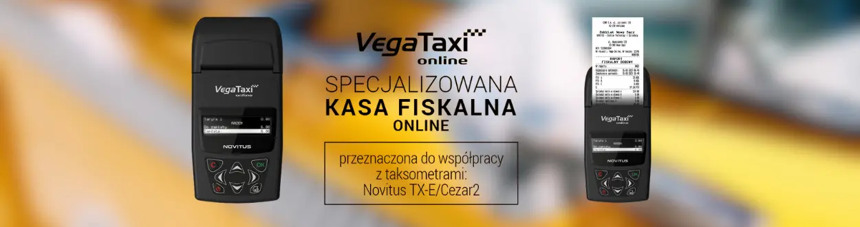 Kasa fiskalna vega taxi online